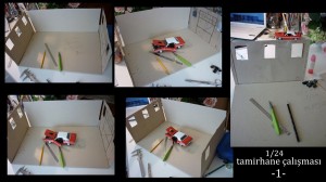 Tamirhane Diorama 1/24  /Workshop -1-